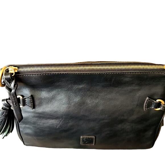 Dooney & Bourke Florentine Black Hobo Shoulder Handbag Excellent Cond - Picture 8 of 13